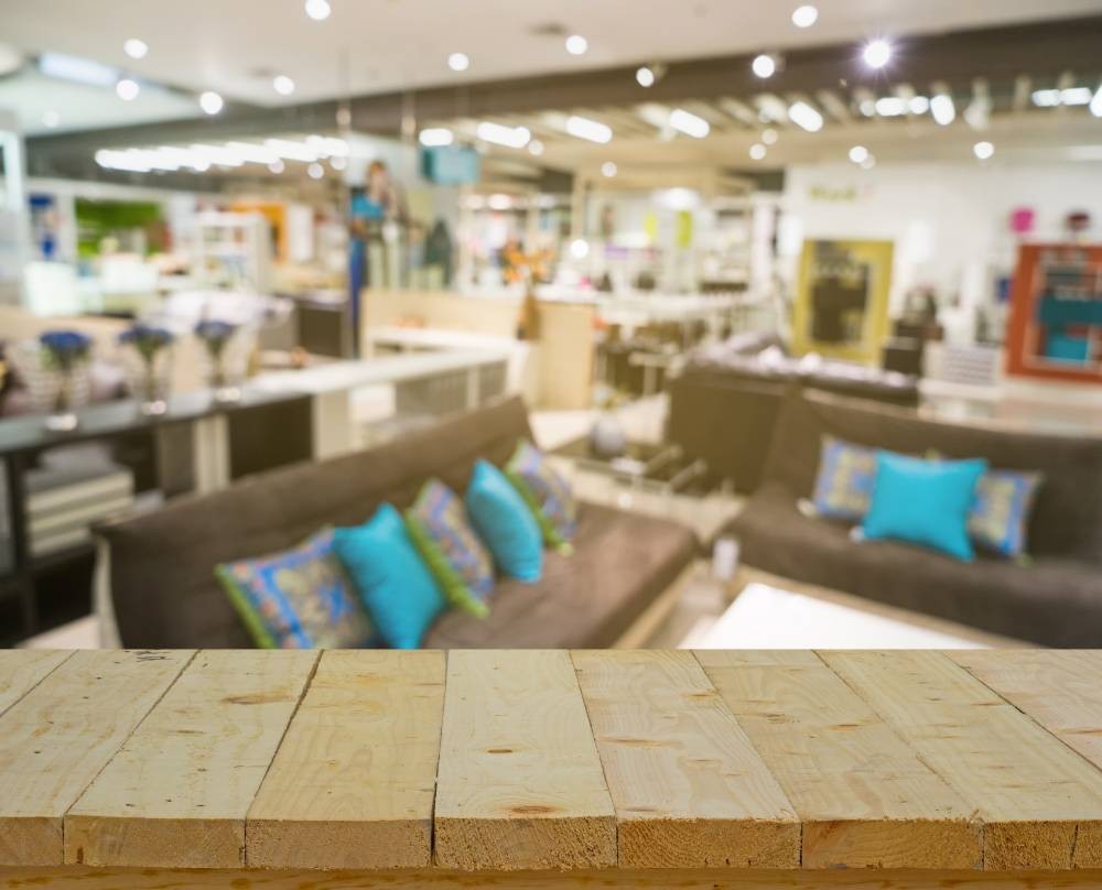 Furniture store, sofas from Cactus Flower Gifts & Interiors near South Padre Island, Texas (TX)